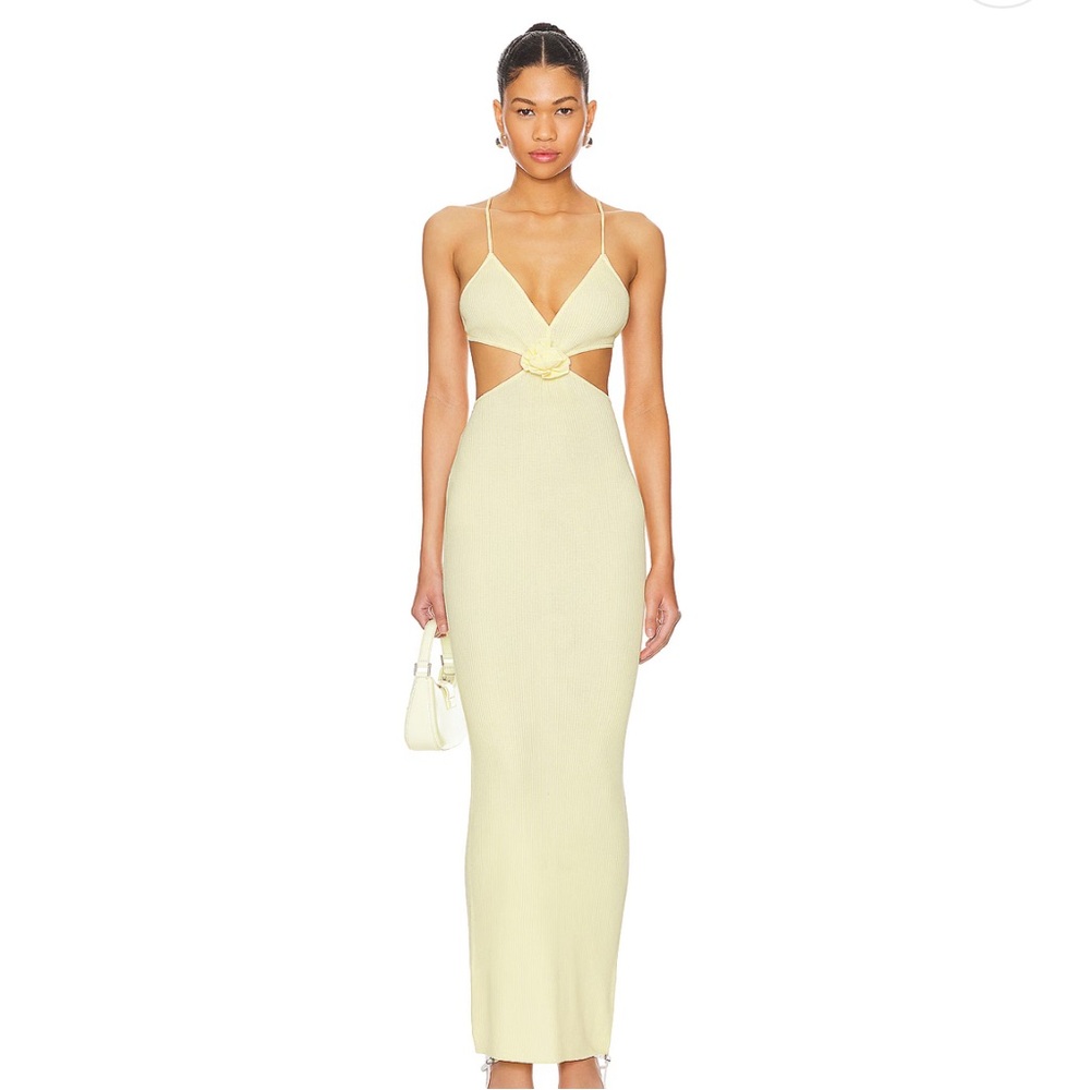 MORE TO COME Cut-Out Maxi Dress